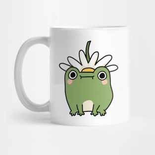 Frog with flower hat Mug